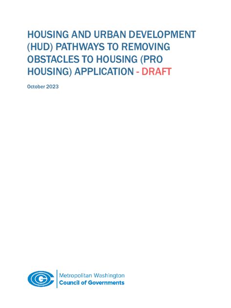 Pathways to Removing Obstacles to Housing (PRO Housing)